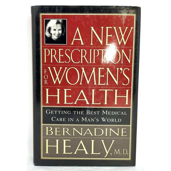A New Prescription for Women's Health Hardcover Book Bernadine Healy 1995 First - Picture 1 of 8